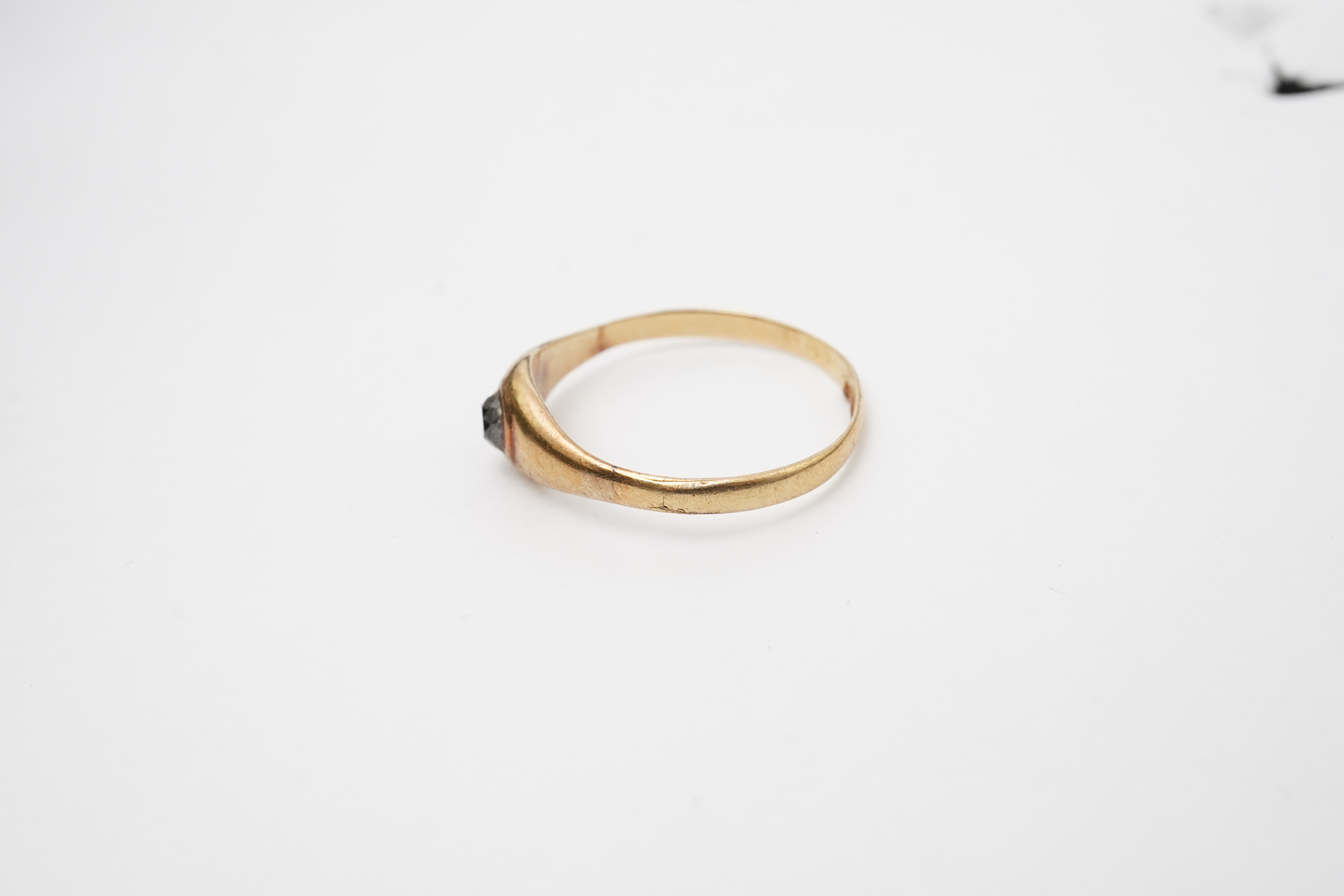 A diamond ring, early 20th century